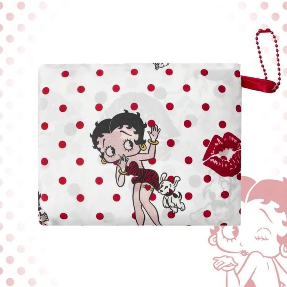 Betty Boop Polka Dot Oversized Tote Bag NEW - Picture 3 of 3
